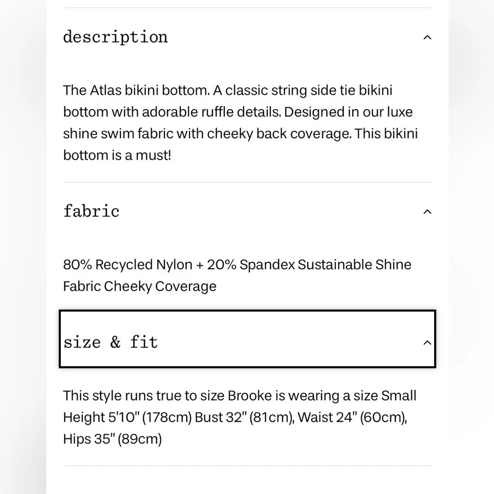 Frankie’s Bikinis Atlas ruffle bikini bottoms